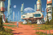 draw sci fi illustration and sci fi sci fi illustration