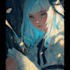 draw beautiful anime art illustration