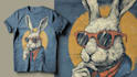 create retro tshirt designs in a vintage illustration style