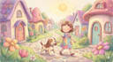 create consistent characters children storybook illustration
