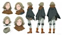 draw anime character design sheet