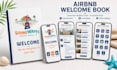 design a welcome book for your airbnb and str property
