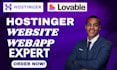 be your hostinger horizon website, web app expert hostinger ai web app lovable
