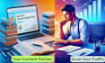 do bulk SEO articles, blog posts, content and copy writing