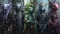 draw fantasy creatures and custom monster illustration