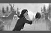 sketch storyboard in any art style