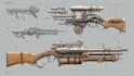 design and paint weapons and props