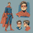design comic characters and comic books