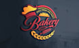 design cake, desserts, cookie, candy, bakery logo