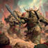 paint warhammer themed illustration