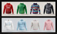 custom hoodie designs with 3d mockups and sublimation ready