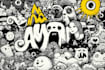 draw doodle art name or merch design