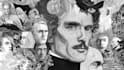 draw black and white illustrations