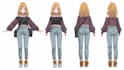 do anime style character