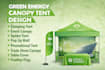 design outstanding event canopy tent, table cover and feather flag
