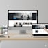 build a modern responsive website using react