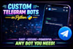 create your telegram bot using python
