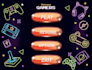 design professional game UI menu