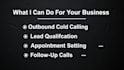 b2b cold calling,b2c cold calling,b2b appointment setting, cold calling