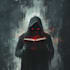 illustrate a cinematic sci fi horror book cover