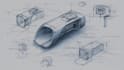 draw industrial design product illustrations and sketches