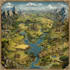 draw fantasy map illustration