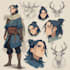 create 2d character design