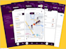 develop a travel companion app with maps and reviews