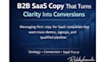 write high converting b2b saas website copy