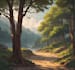 draw anime background and environment art