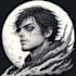 draw dark art illustration with engraving style