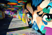 create graffiti designs, murals, graffiti and wall arts