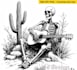 make high resolution skeleton skull rock guitar logo