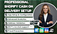 setup shopify cash on delivery releasit easysell payflow nex rubix easycod snap