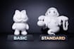 create 3d models, sculpts ready for 3d printing