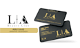 create a high end business card designed to impress