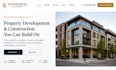 build wix property development website construction building company website