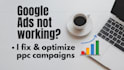 set up google ads adwords PPC and display campaigns