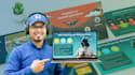 create ai powered interactive elearning video course
