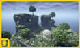 minecraft spawns, hubs, and themed structures