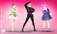 model and rigging 3d vtuber characters, vroid, and vrchat avatars