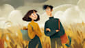draw a cartoon illustration