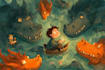 draw children illustrations for books