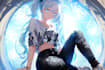 create fancy anime manga character illustration
