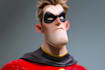 drawing custom superhero character in action