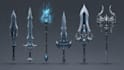 create weapon design and illustration