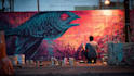 create expressive digital graffiti murals