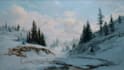 paint landscape in oil painting