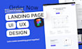 do figma design, figma landing page, saas website, figma website design