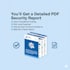 perform a wordpress security audit with detailed PDF report